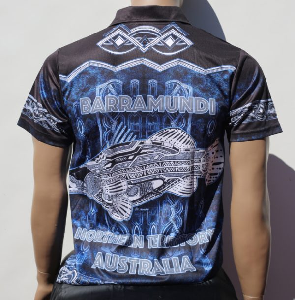 Barramundi (Fish) - Polo Shirt - Image 4