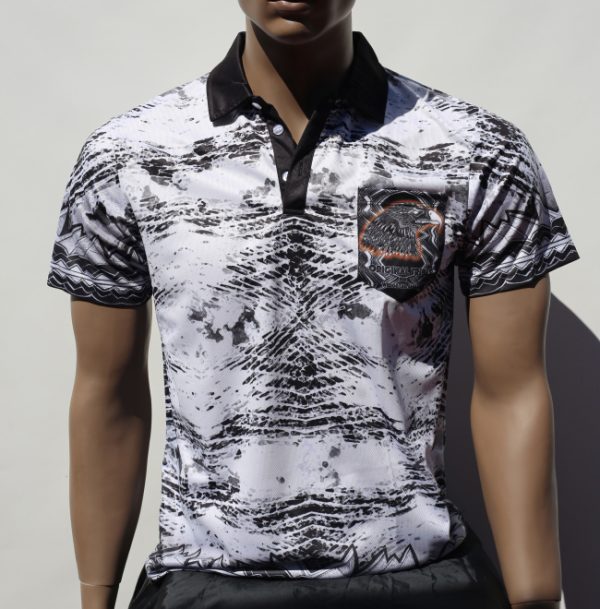 Wedge Tail Eagle Polo Shirt - Image 2