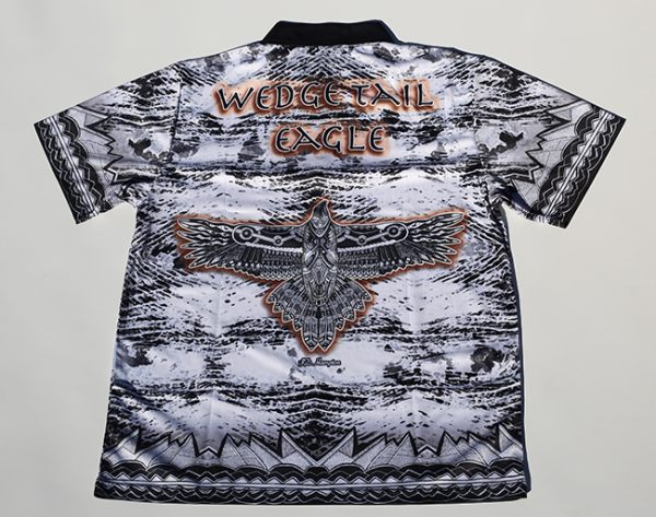 Wedge Tail Eagle Polo Shirt - Image 4